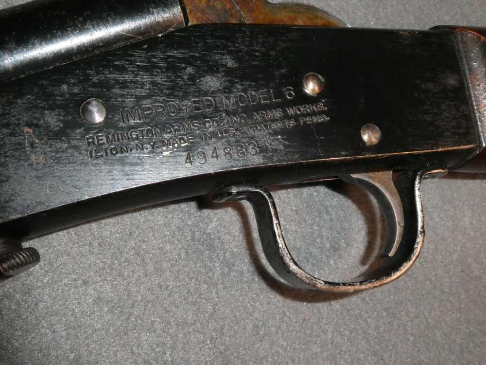 Remington Improved Model 6 Falling Block Rifle, .22 Caliber-img-10
