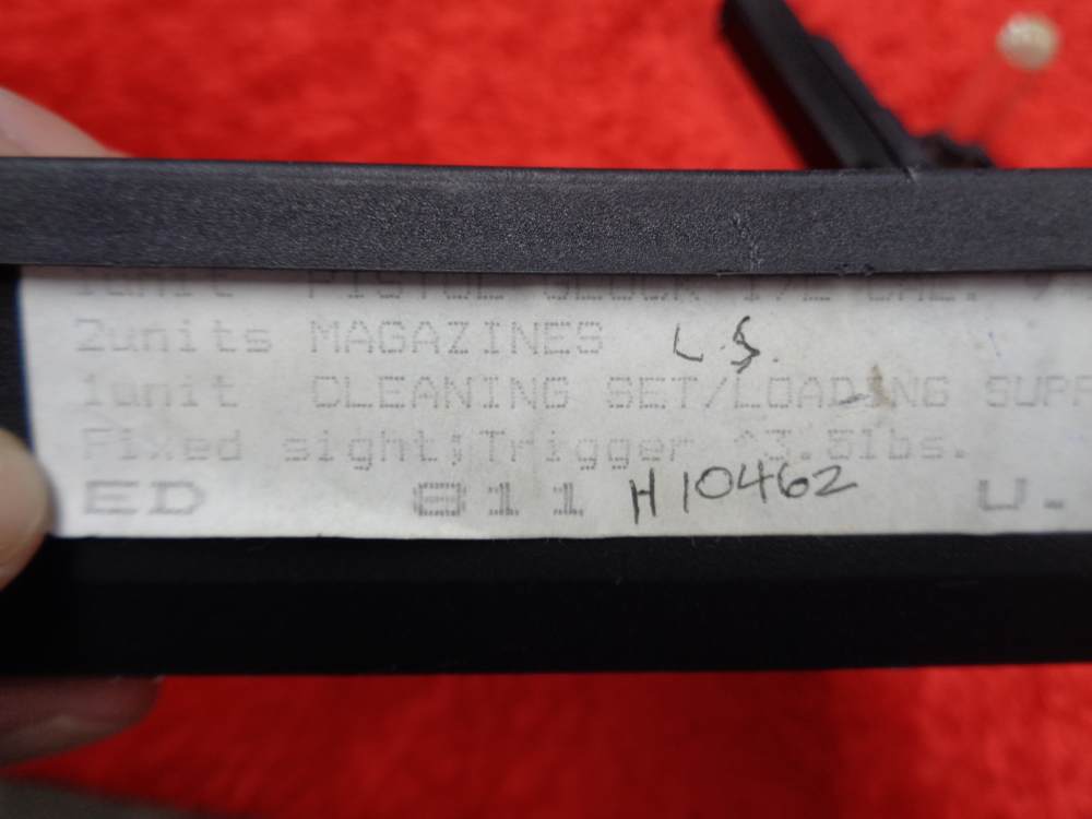 1989 GLOCK 17L Long Slide Original Tupperware Box U Notch Mag GEN I TRADE-img-9