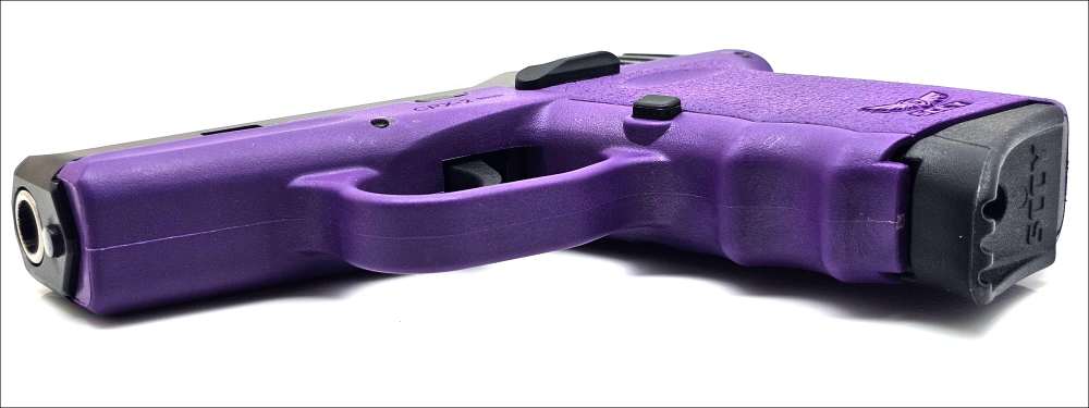 SCCY CPX-2 Compact 3" 9mm Pistol w/ 2 Mags Purple N/MINT-img-4
