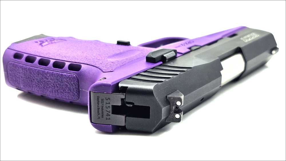SCCY CPX-2 Compact 3" 9mm Pistol w/ 2 Mags Purple N/MINT-img-3