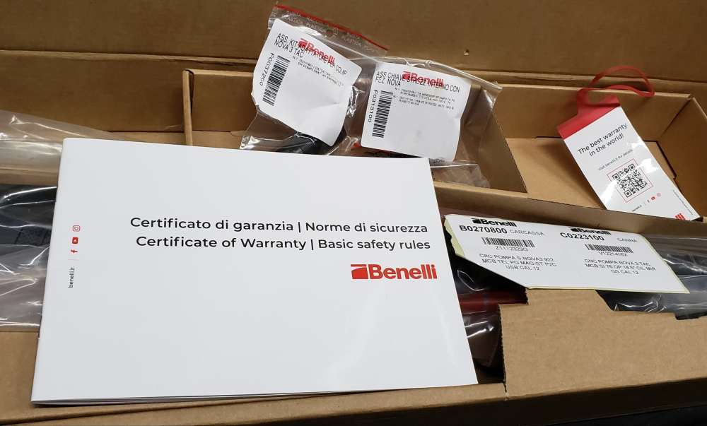 Benelli SuperNova Tactical 12ga 18.5in barrel 7rd 5 position stock 21557-img-21