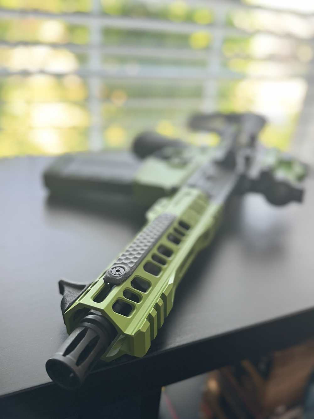 .300 AAC Blackout AR Pistol | Zombie Green & Black | Sig Green Dot-img-11