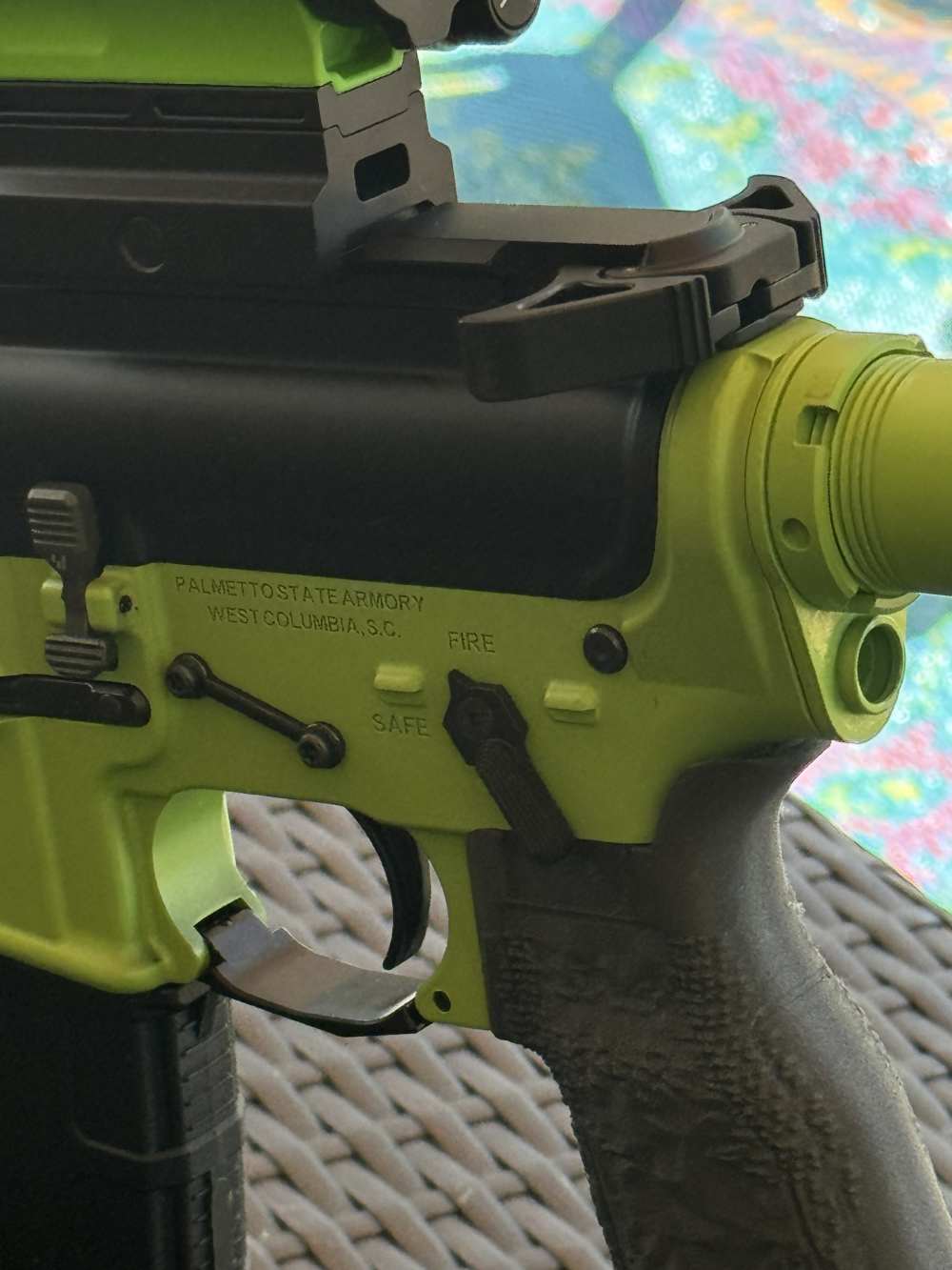 .300 AAC Blackout AR Pistol | Zombie Green & Black | Sig Green Dot-img-14