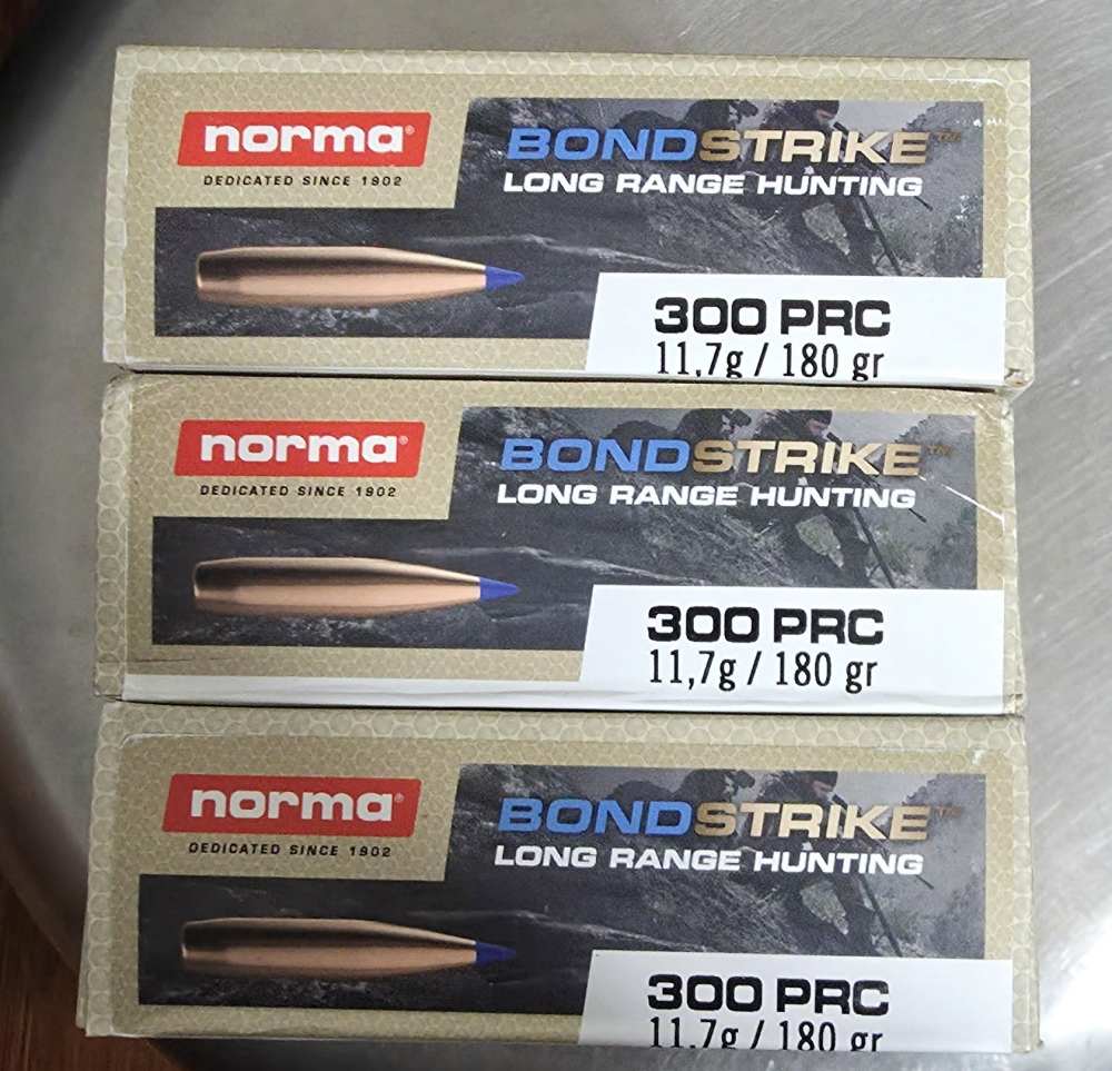 55 Rounds of Norma 300 PRC 180 GR BondStrike-img-0