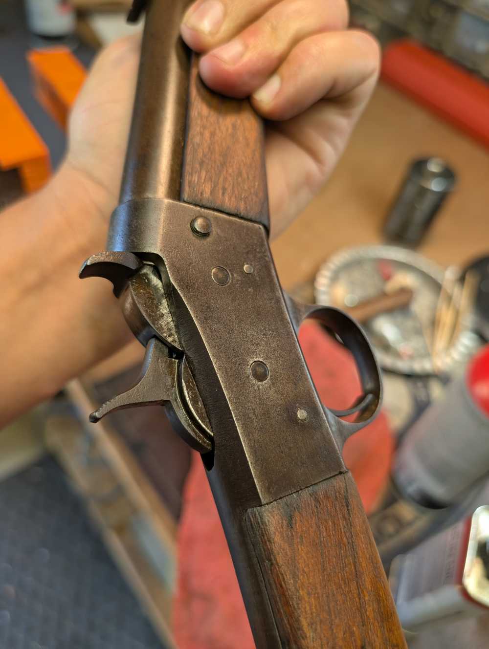Remington Rolling Block Model 4  .22 Short, Long, LR. READ DESCRIPTION-img-10