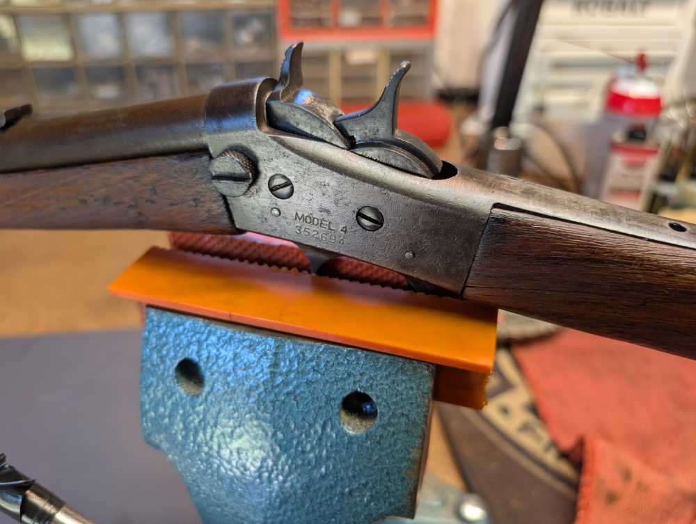 Remington Rolling Block Model 4  .22 Short, Long, LR. READ DESCRIPTION-img-1