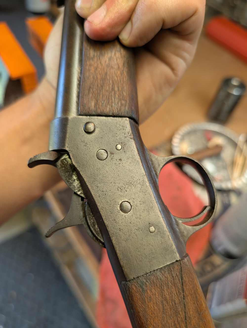 Remington Rolling Block Model 4  .22 Short, Long, LR. READ DESCRIPTION-img-9