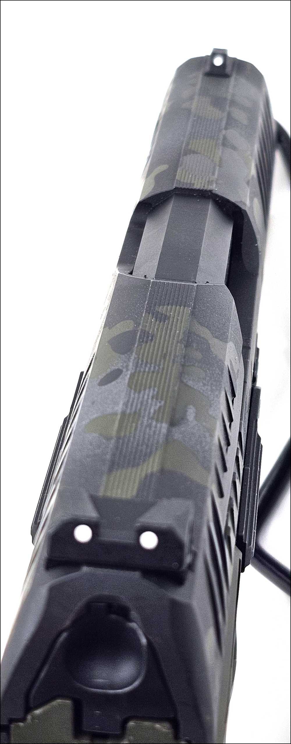 Walther PPQ M2 4.25" Custom Camo 9mm Pistol NICE! 15RD MAG-img-5