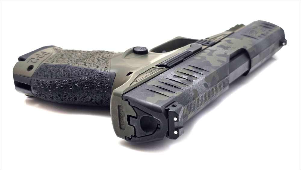 Walther PPQ M2 4.25" Custom Camo 9mm Pistol NICE! 15RD MAG-img-4