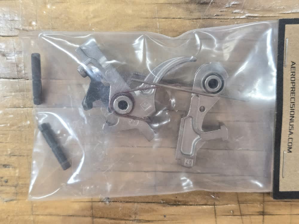 NOS Aero Precision EPC MOE Lower Parts W/O FCG W/ Aero Nickel Boron Trigger-img-3