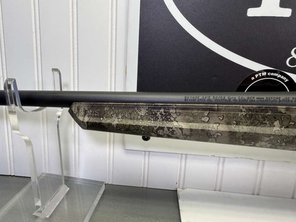 Preowned Savage Axis .30-06 22” in Strata Camouflage -img-10