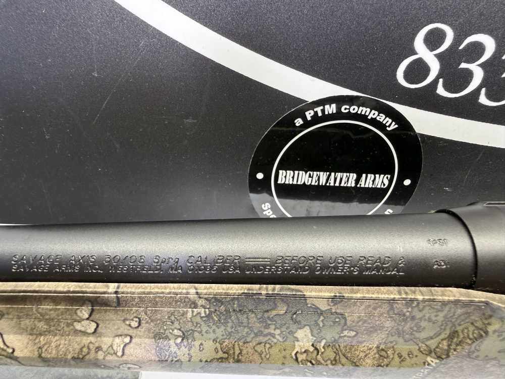 Preowned Savage Axis .30-06 22” in Strata Camouflage -img-3