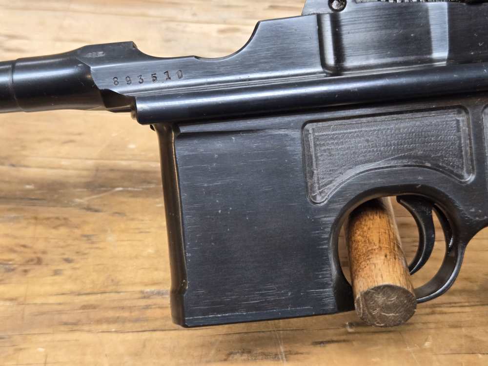 Early 1930's Commercial Mauser C96 W/ Stock 5.5 Inch BBL -img-6