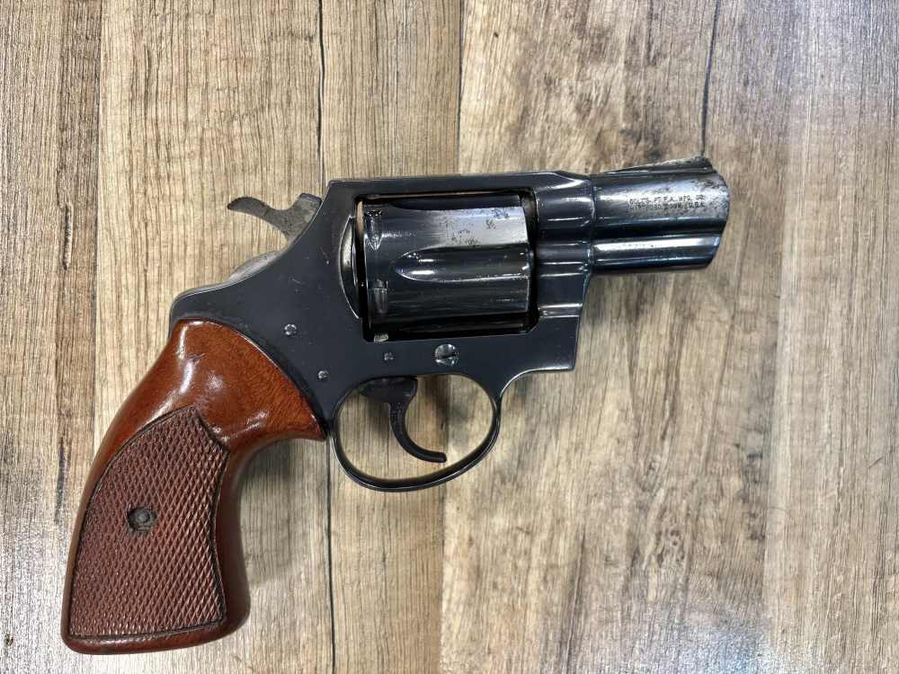 COLT DETECTIVE SPECIAL 38 SPECIAL “1972” REVOLVER. NO RESERVE -img-0