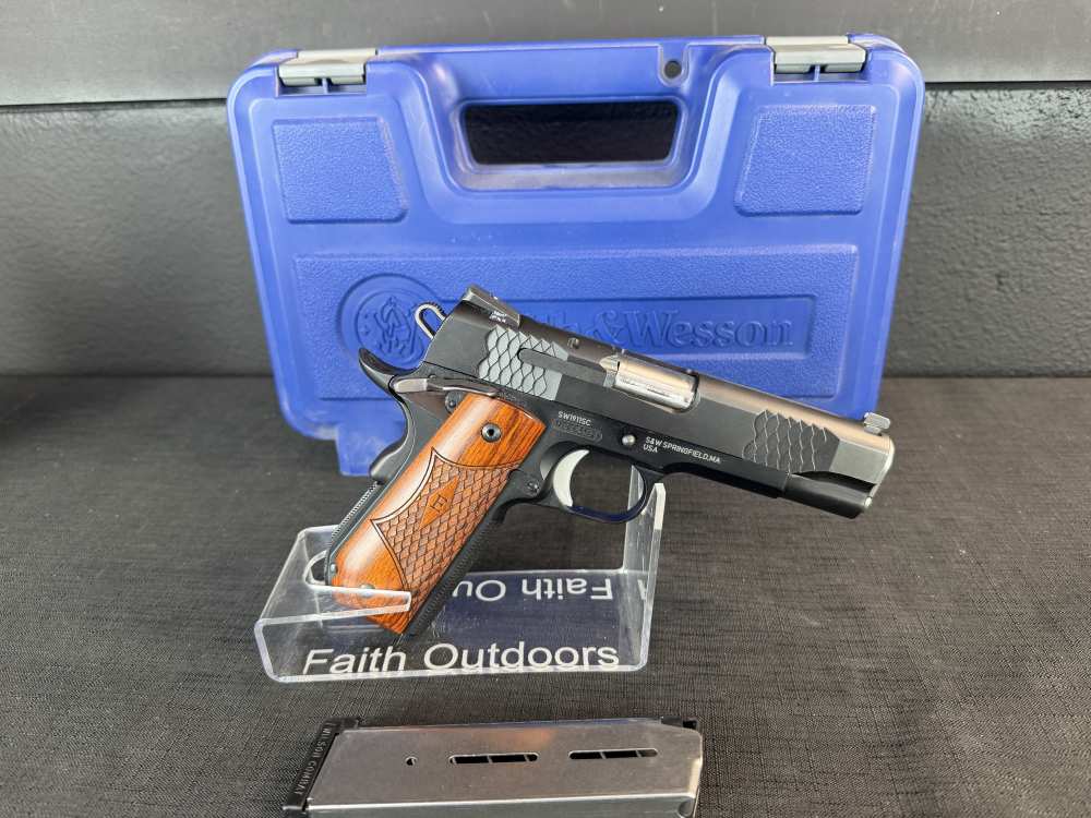 Smith & Wesson 1911 SC E-Series .45 ACP 4.25" Black/Stainless Original box-img-5