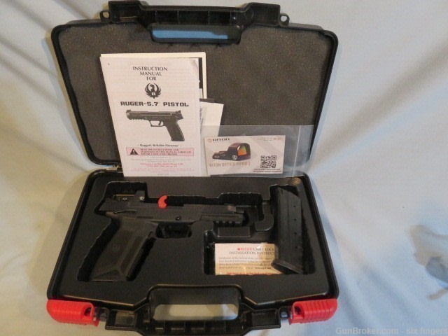 Ruger - 57, 5.7x28 mm cal. 2-20 rd. mags. semi-auto pistol-img-0