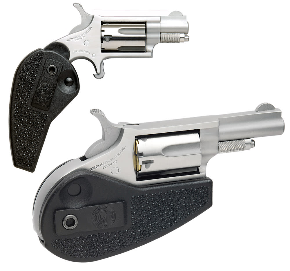 NAA Mini Revolver Combo 22LR/22WMR 1 1/8 Mt Stainless-img-1