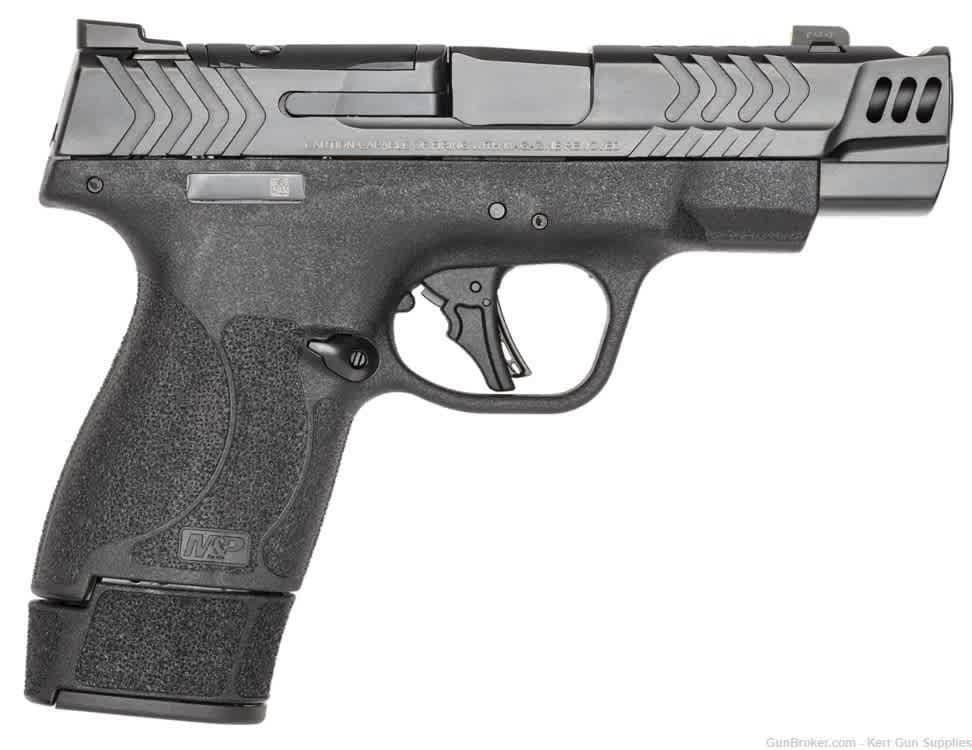S&W M&P9 SHIELD PLUS PC COMP 13990 9mm 15+1 NTS PISTOL, NIB, 3-MAGS-img-2