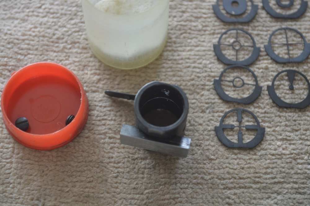 Globe Front Sight, with 13 inserts screws-img-2