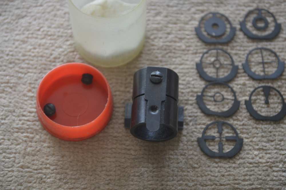 Globe Front Sight, with 13 inserts screws-img-1