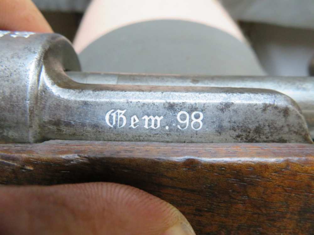 WWI GERMAN GEW 98 MAUSER RIFLE-SPANDAU 1916/17-STAR MARKED-img-10