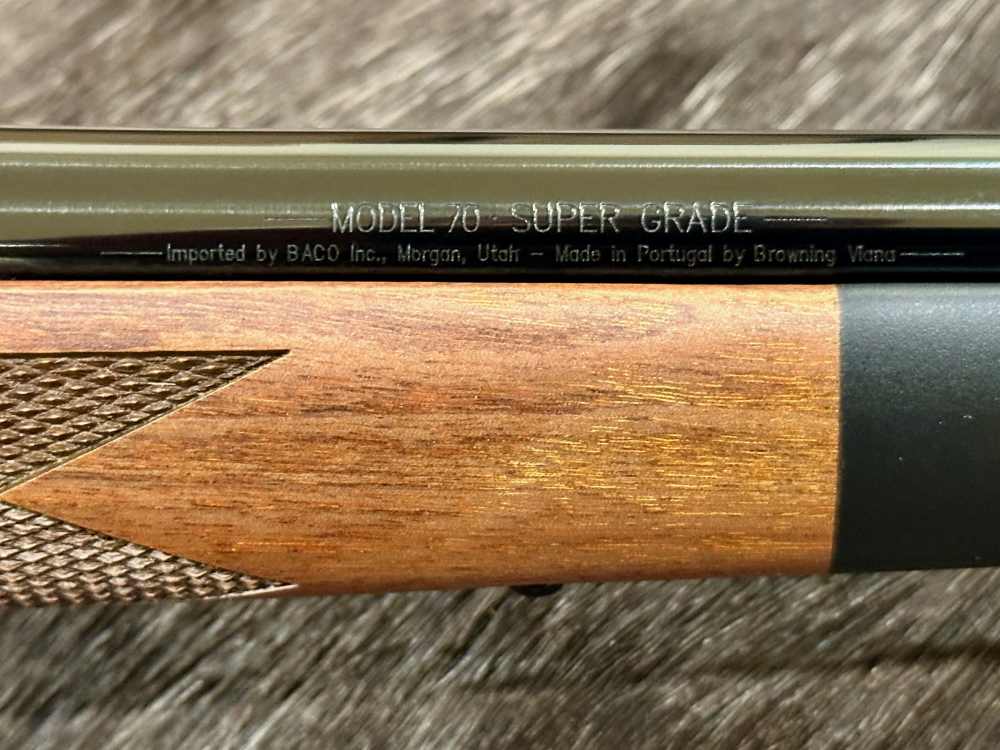 WINCHESTER MODEL 70 SUPER GRADE 264 WIN MAG 26" FANTASTIC WOOD, FREE SAFARI-img-6