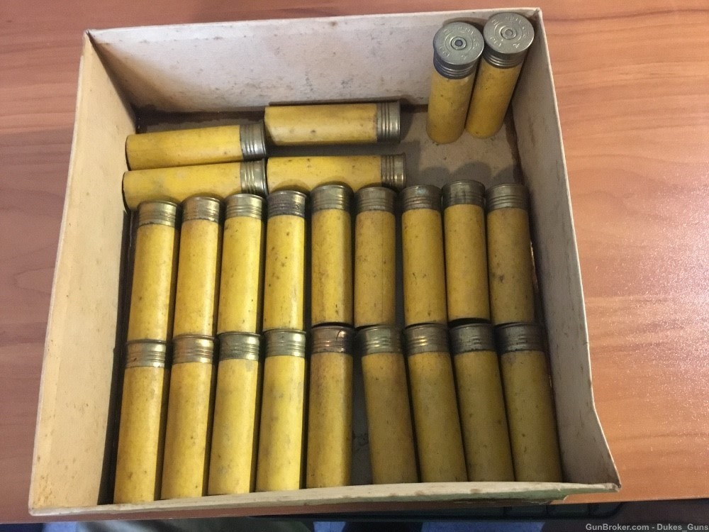Winchester Repeater Paper Shot Shells,10ga. 100rd. box 24 unfired casings -img-4