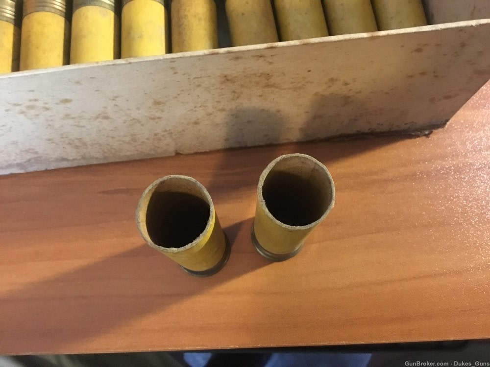 Winchester Repeater Paper Shot Shells,10ga. 100rd. box 24 unfired casings -img-3