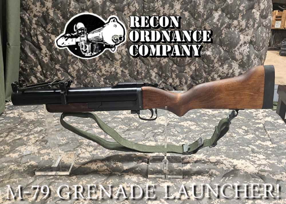 USGI M79 40MM Grenade Launcher ALL USGI PARTS! NICE! M-79-img-0