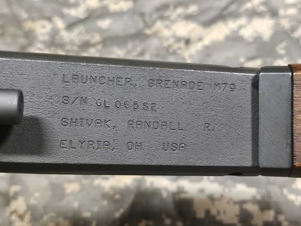 USGI M79 40MM Grenade Launcher ALL USGI PARTS! NICE! M-79-img-5