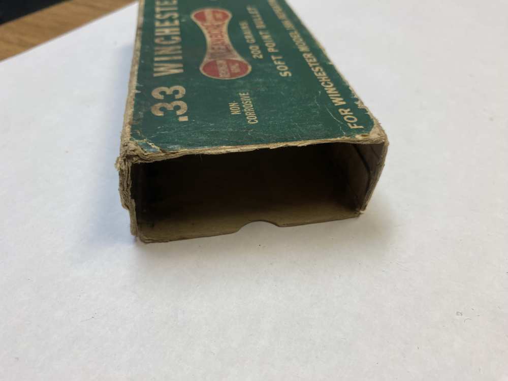 33 Winchester Remington Kleanbore 200 grain Soft Point 33 WCF -img-5