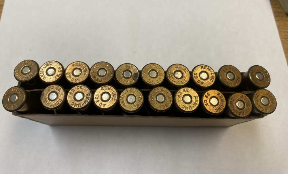 33 Winchester Remington Kleanbore 200 grain Soft Point 33 WCF -img-7
