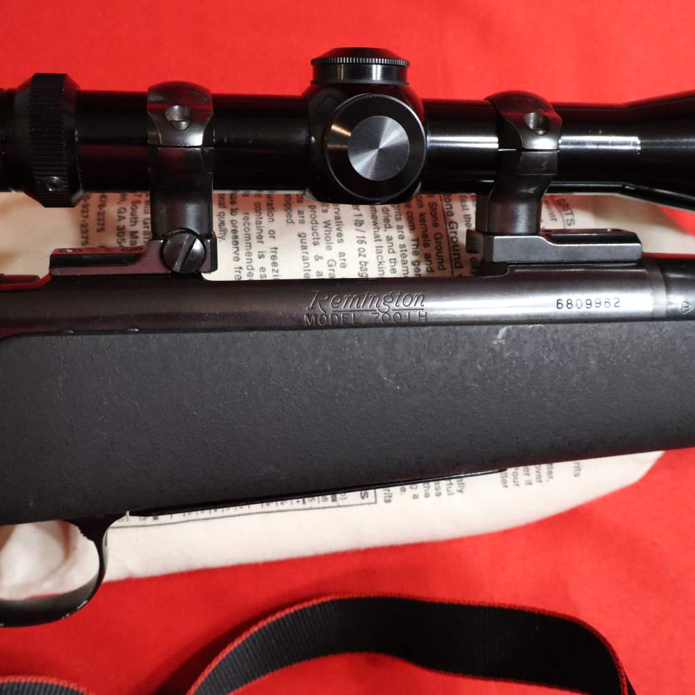 Remington 700 LH 700 7MM 24" BARREL 3X9 Leupold Scope-img-11