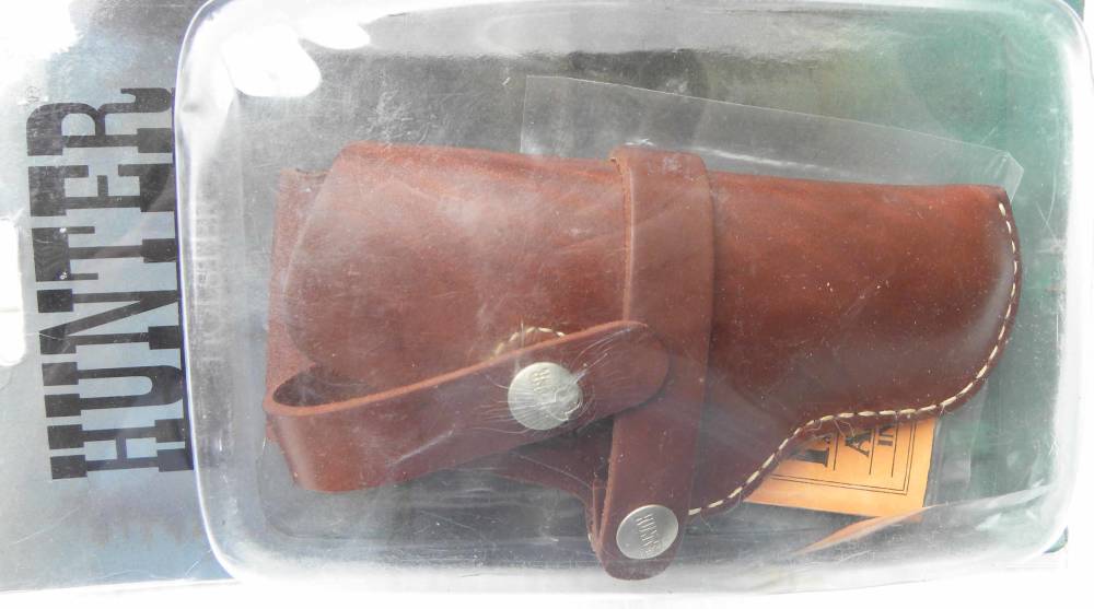 Hunter Leather RH Holster Model 1100 Size 88 Colt Officer's ACP Brown-img-0