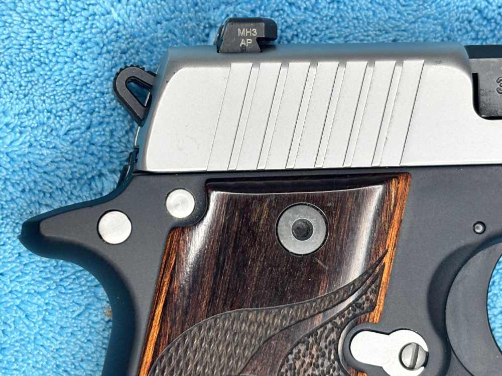 Sig Sauer Custom Shop P238 SAS 380 ACP W Case, Holster, Manual -img-10