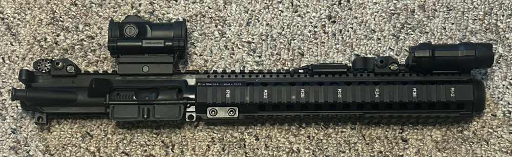 CMMG 9mm MK18 upper, sights, optic, mag-img-0