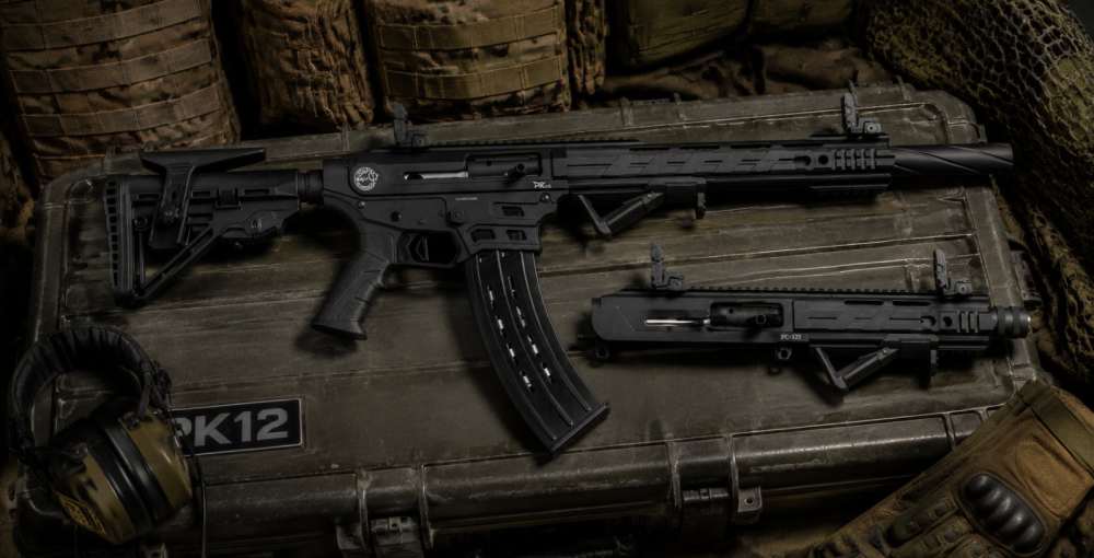 FC12/PK12 Twelve-Gauge Weapon System combo - two uppers with a drum mag-img-2