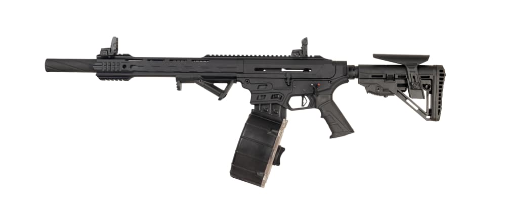 FC12/PK12 Twelve-Gauge Weapon System combo - two uppers with a drum mag-img-17