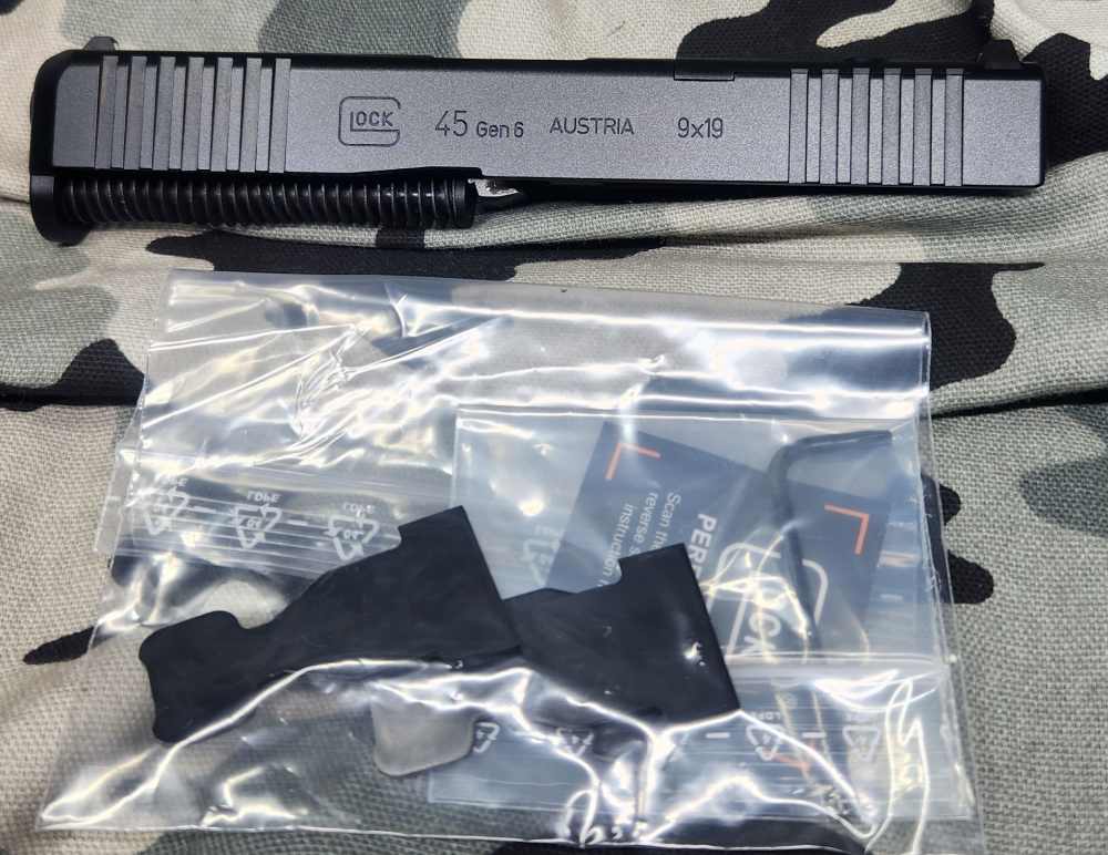 Glock 45 Gen 6 Optic Ready 9MM Complete Slide New-img-0