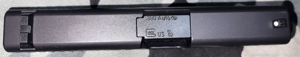 Glock G42 Complete Slide 380ACP OEM NEW-img-2
