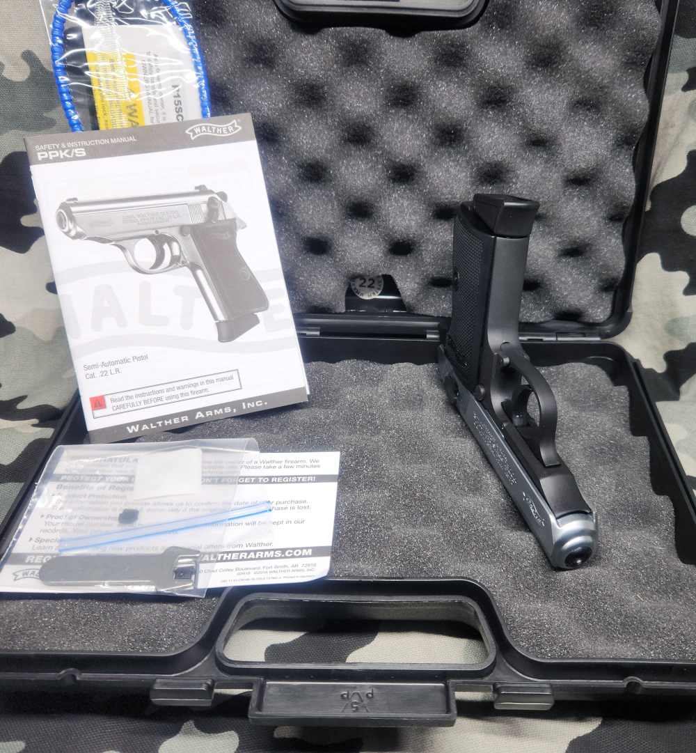 Walther PPK/S .22 LR Two-Tone Stainless Threaded New -img-5