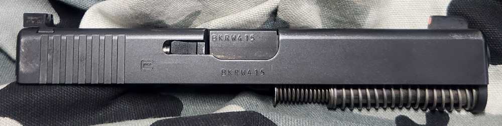 Glock 22 Gen 4 40SW Complete Slide Used 415 Night Sights Discontinued -img-0
