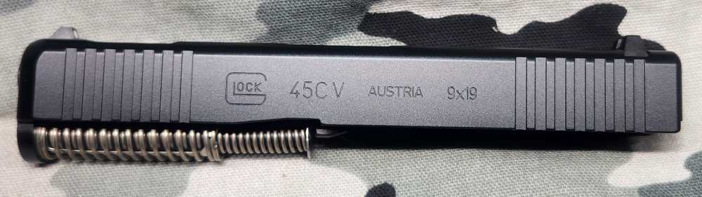 Glock 45C Gen 5 V 9MM Complete Slide Compensated/ported New-img-0