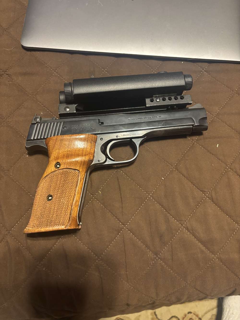 1969 Smith & Wesson model 41 .22 LR-img-0