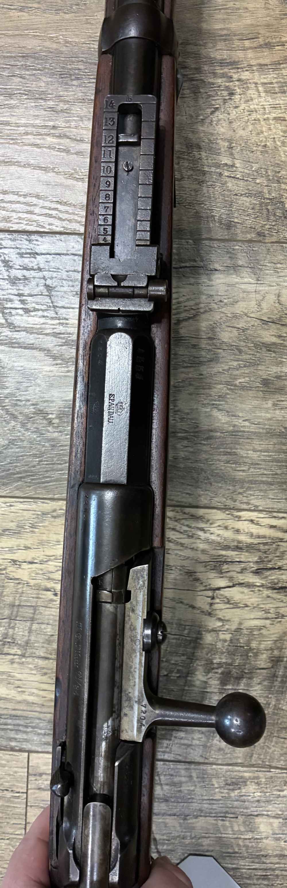 Spandau Model 1871/84 11MM Mauser 11x60mm Matching #s 1887 Dated SUPER NICE-img-11