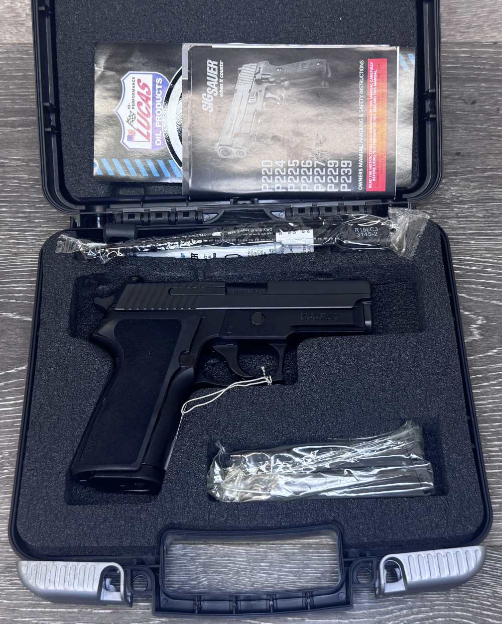 Sig Sauer P229 New In Box 9mm Rail-img-0
