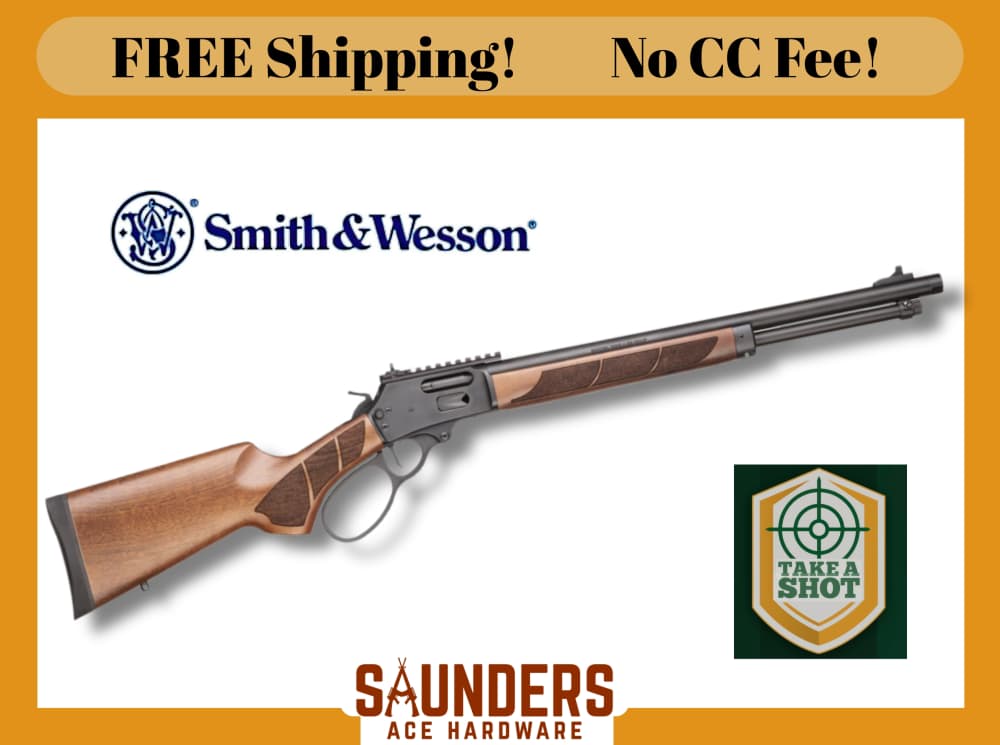 SMITH & WESSON MODEL 1854 Lever Action Rifle 45 Long Colt 9R 19" Threaded-img-0