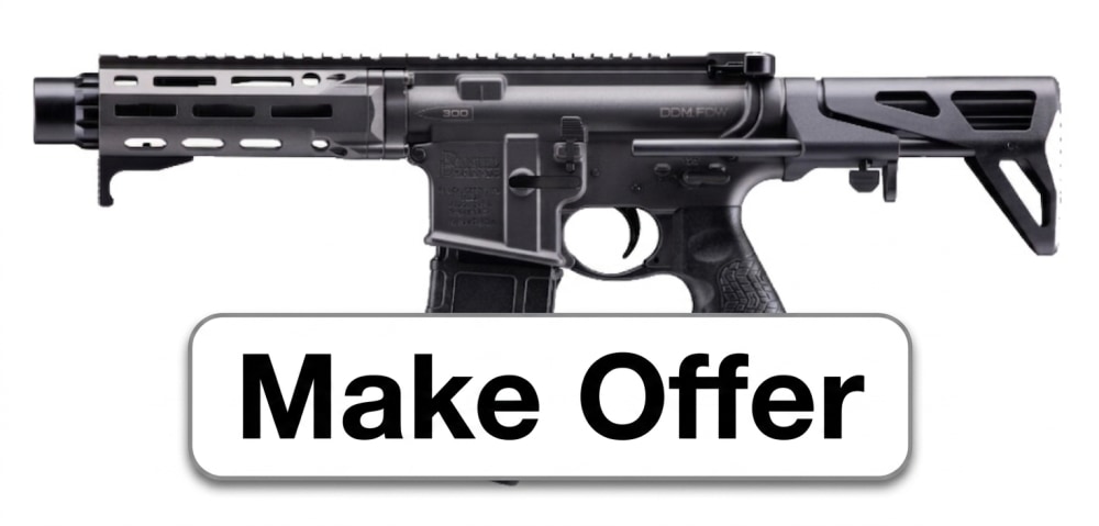 Daniel Defense DDM4 PDW Short Barrel Rifle (SBR) 300 Blackout 7" Cobalt -img-0