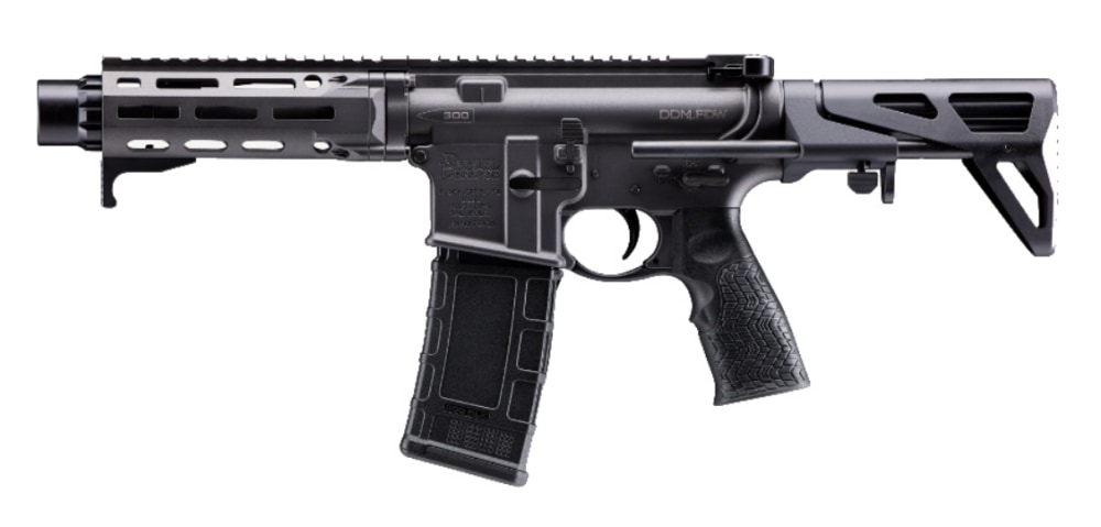 Daniel Defense DDM4 PDW Short Barrel Rifle (SBR) 300 Blackout 7" Cobalt -img-1