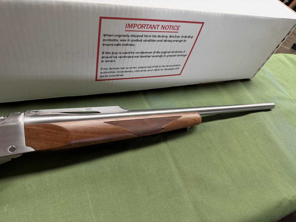 Ruger No. 1 Sporter Rifle 21345, 7mm PRC, 24", Wood High Grade Walnut StocK-img-2